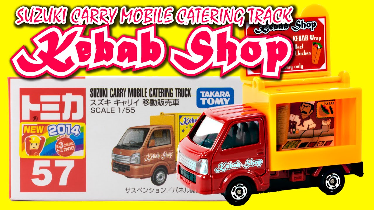 トミカ スズキ キャリイ 移動販売車 ケバブ屋さん No.57 TOMICA SUZUKI