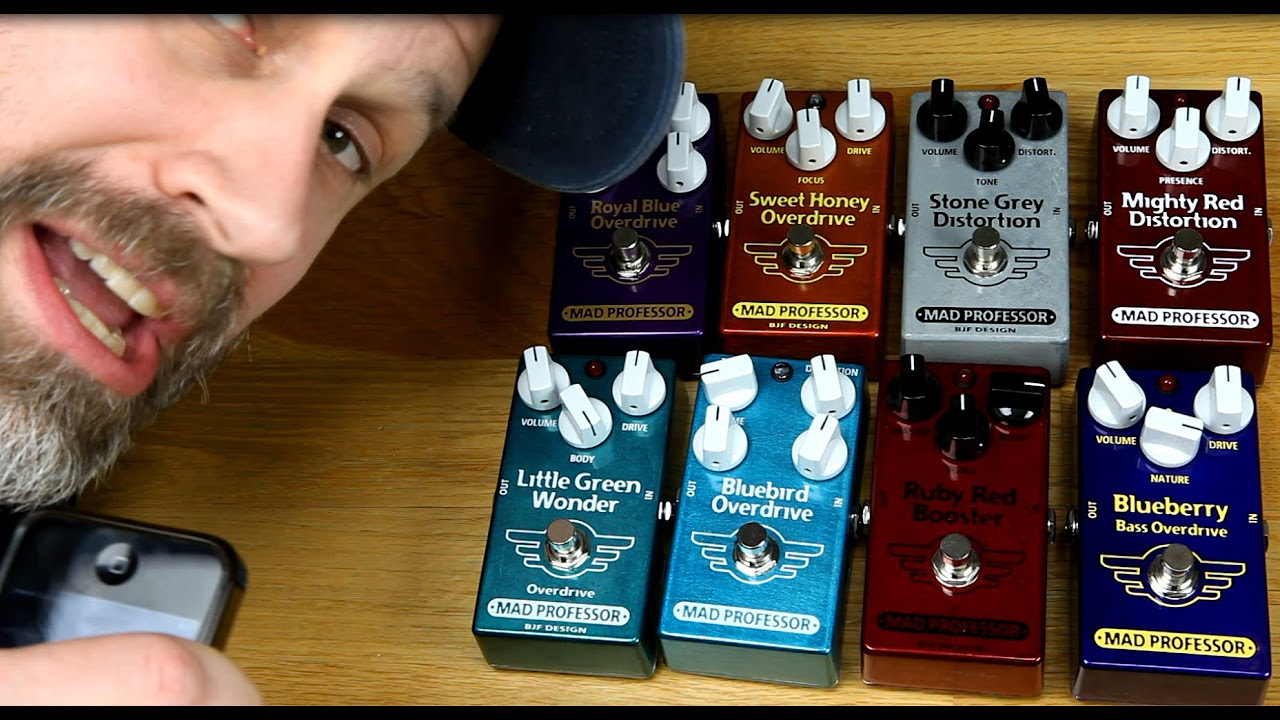 Mad Professor Bluebird Overdrive Review - YouTube