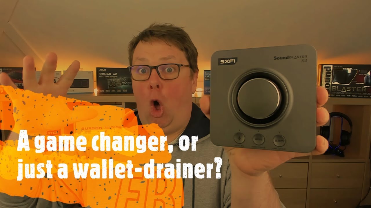 Creative Sound Blaster X4 Review - YouTube