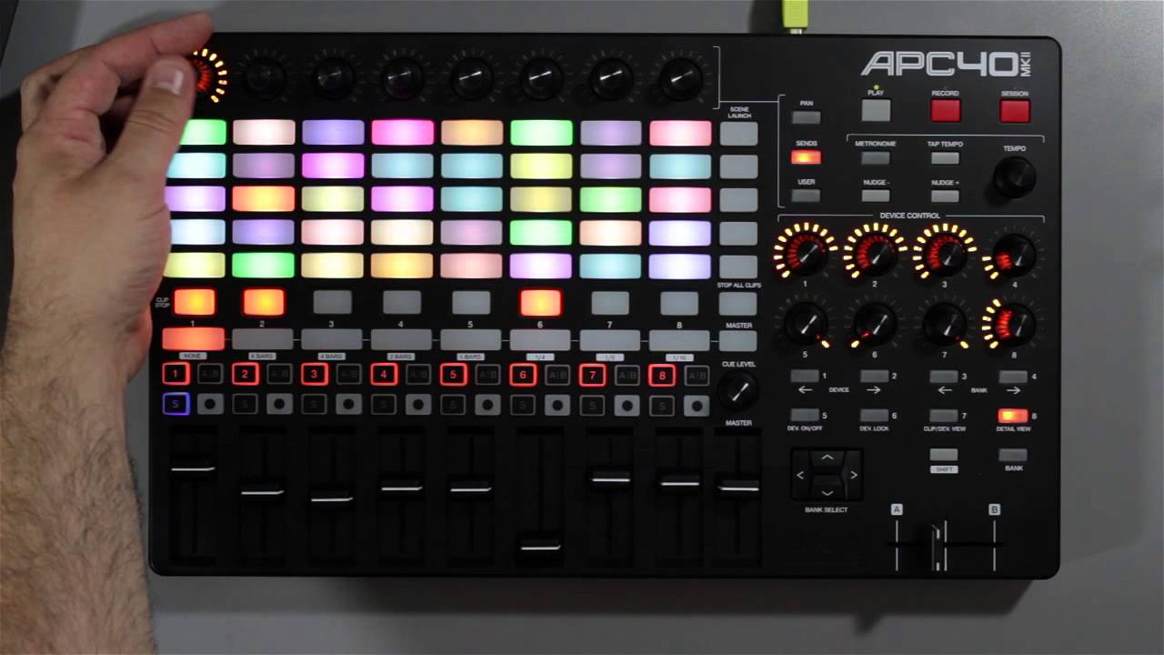 Review: Akai APC40 MK2 First Look - YouTube