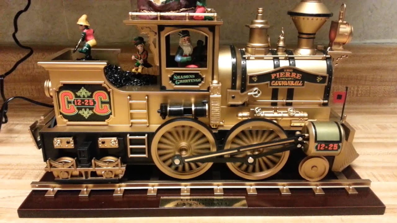 Mr Christmas Gold Label Christmas Cannonball -Leny - YouTube