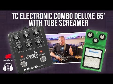 TC Electronic Combo Deluxe 65' with Ibanez tube screamer - YouTube