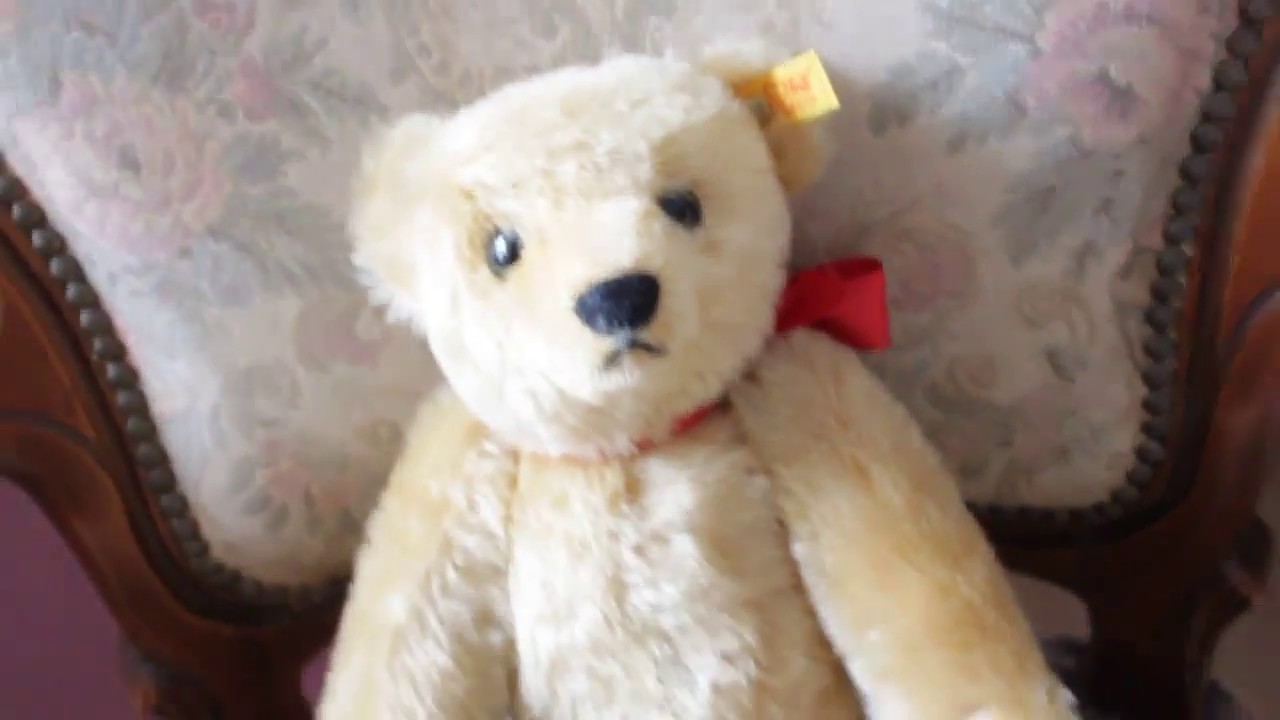 Steiff Blond Teddy Bear 1909 Replica シュタイフ1909復刻版