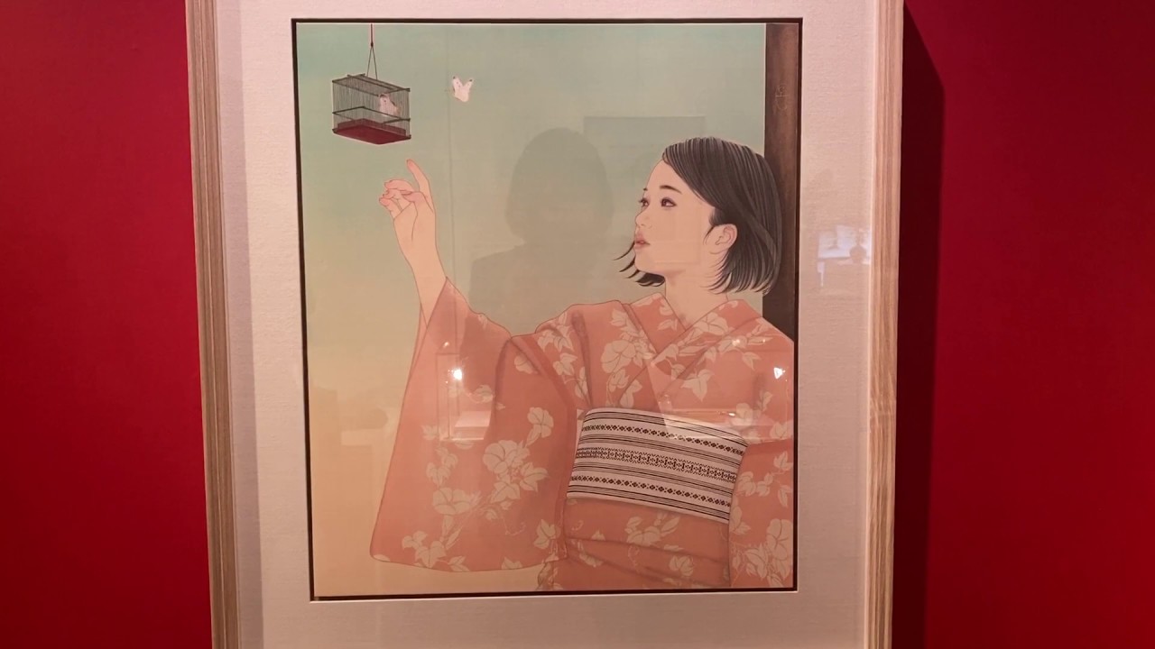 宮崎優・美人画ルネサンス＠阪急うめだ本店・バーチャル画廊巡り