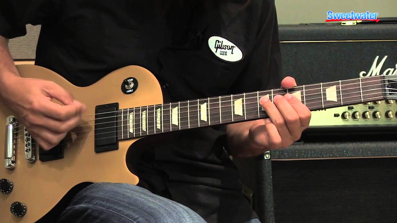 Gibson Les Paul LPJ Goldtop Electric Guitar Demo - Sweetwater