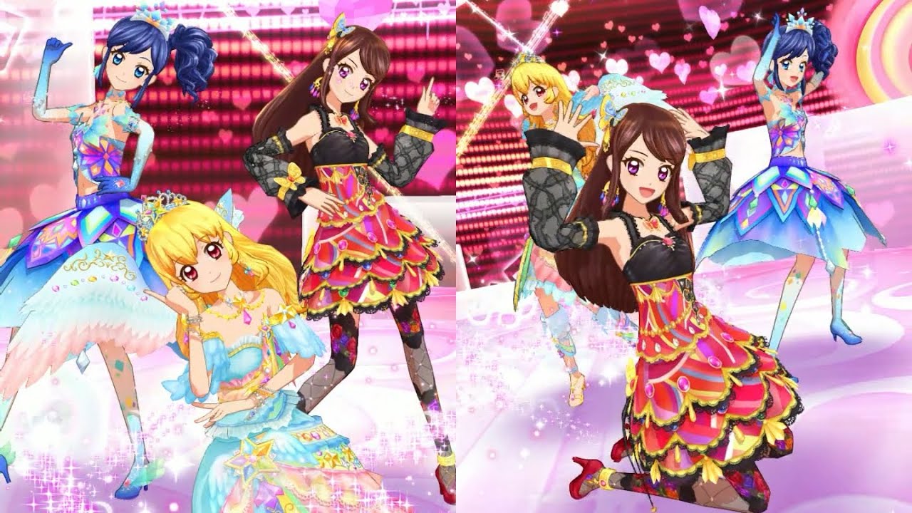 アイカツオンパレード！】ユニットドレスをゲット！ソレイユ＆ルミナス