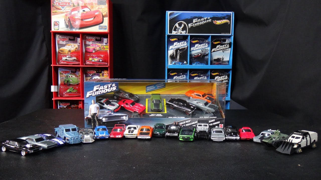 Fast & Furious Furiously Fueled Pack - 7 Car Diecast Set - Mattel