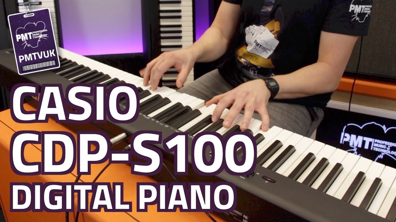 Casio CDP-S100 Digital Piano - Review & Demo - YouTube