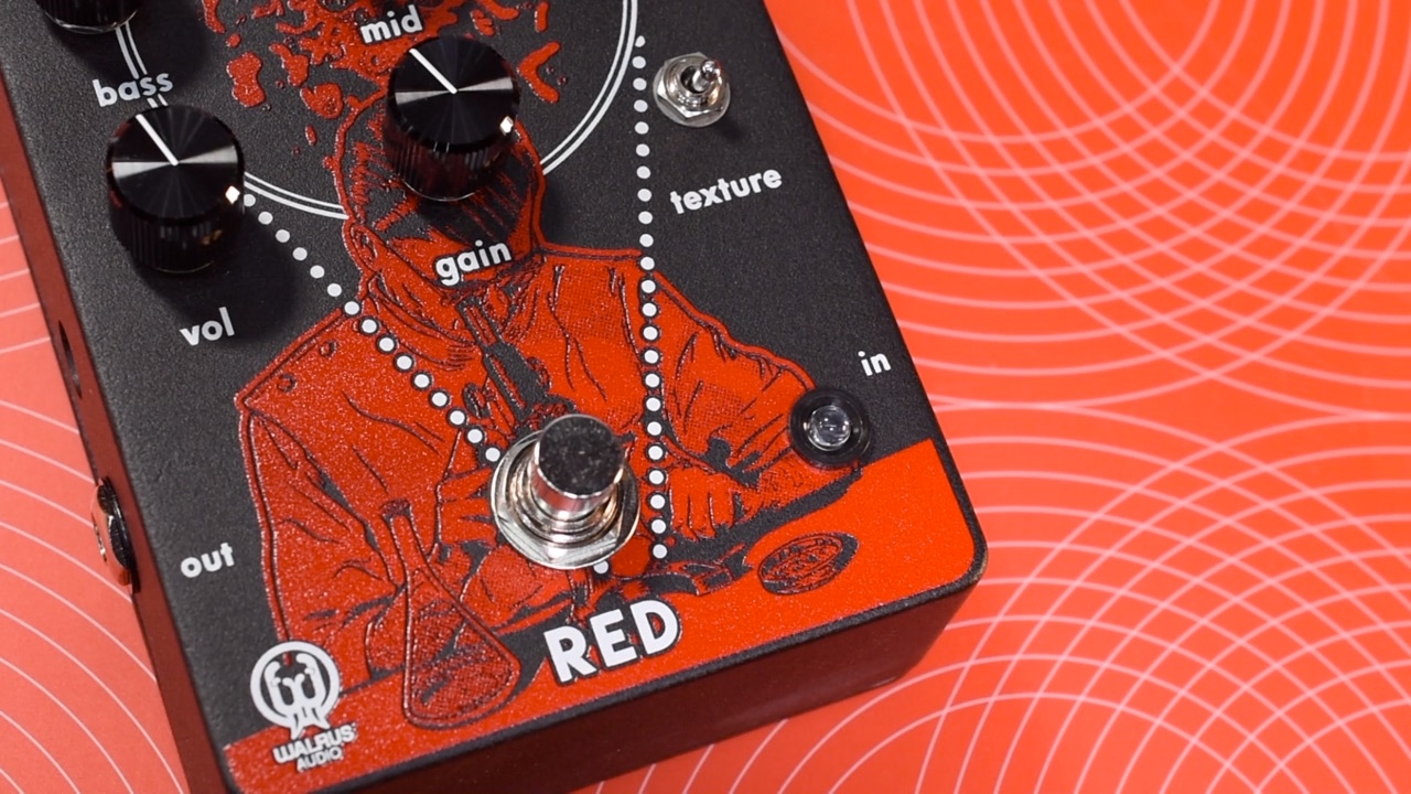 Walrus Audio RED】Walrus Audioから強烈なハイゲインディストーション