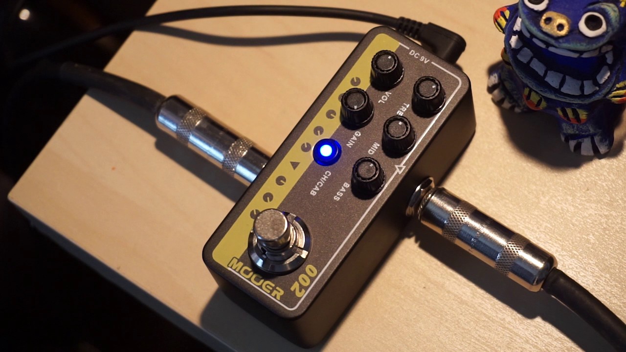 MOOER MicroPreamp 【002-UK Gold900】 - YouTube