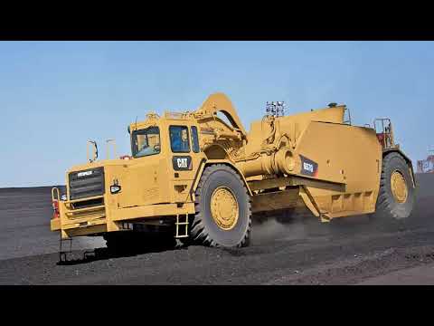 CATERPILLAR 657G SCRAPER Full Documentary and Specs #caterpillar