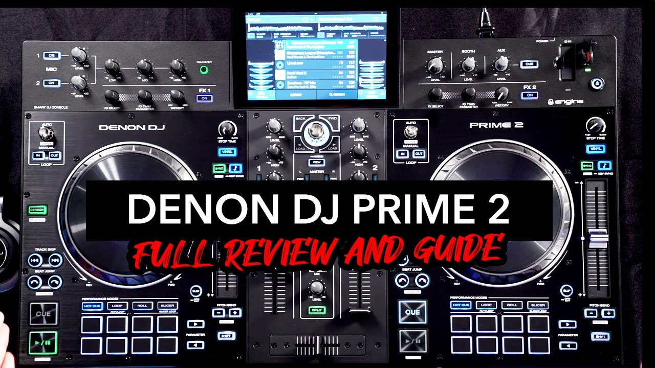 Denon DJ Prime 2 - Full Demo and Review - YouTube