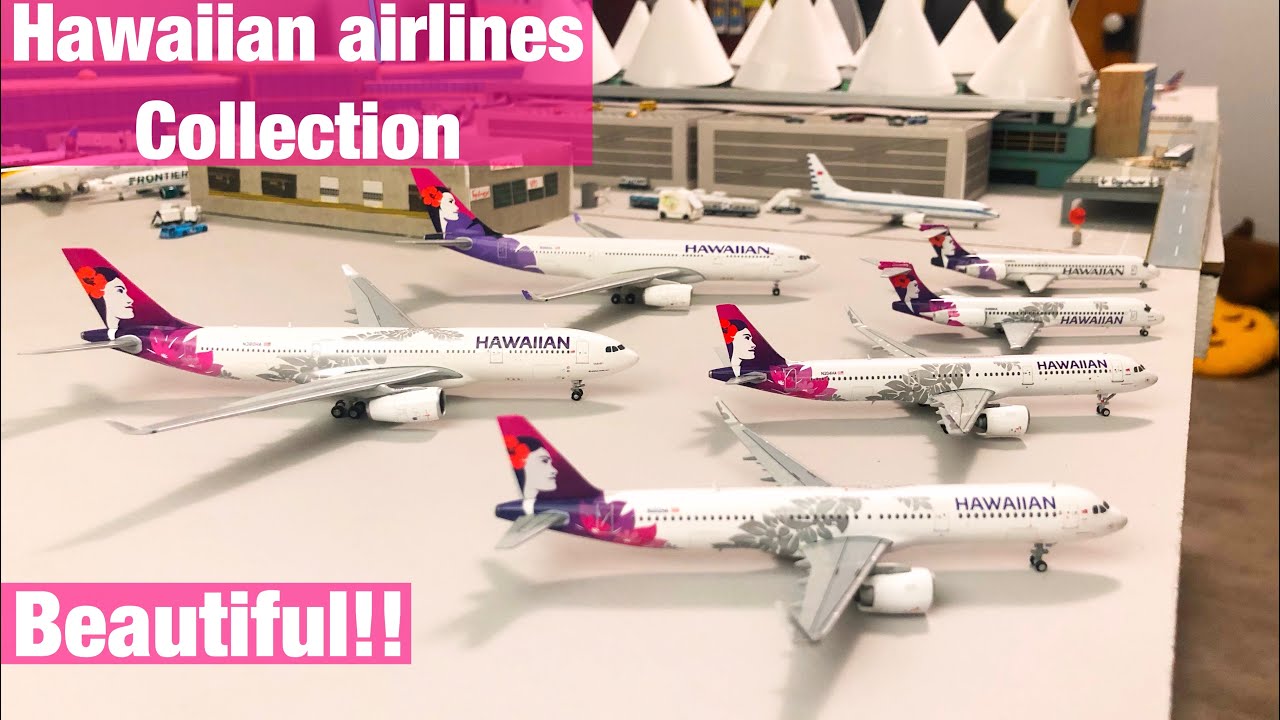 BEAUTIFUL gemini jets Hawaiian Airlines Collection Video - 1 400