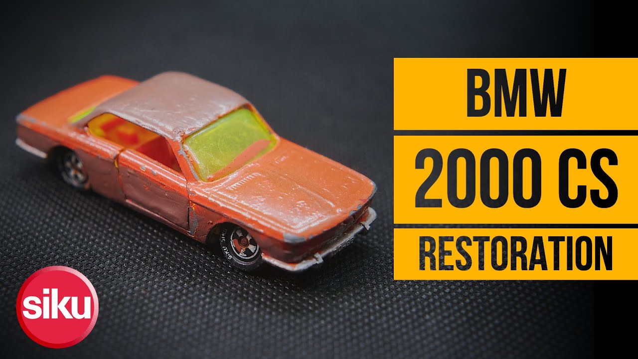 SIKU restoration: V266 BMW 2000 CS - YouTube