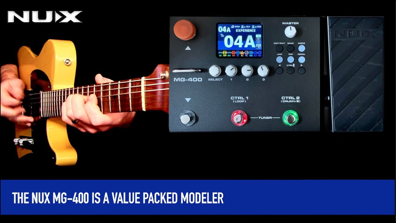 NUX MG-400 Multi-Effects Processor - Ted Brown Music Company