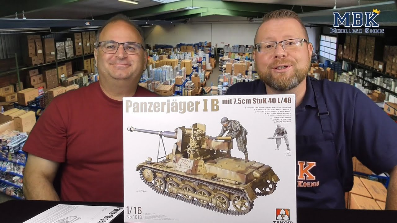 MBK unboxing #669 - 1:16 Panzerjäger IB mit 7,5cm Stuk40 L/48