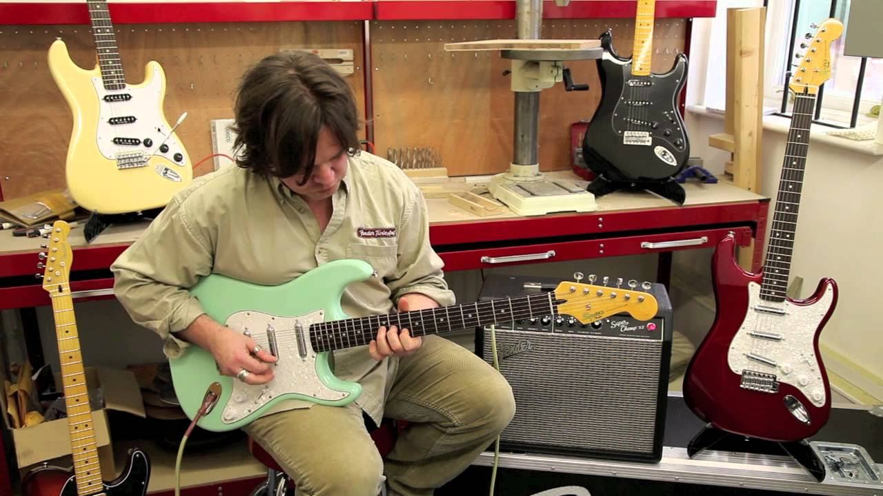 Squier Vintage Modified Surf Stratocaster® - YouTube