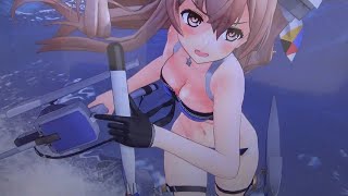 艦これアーケード】水着ジョンストン改・大特集っ