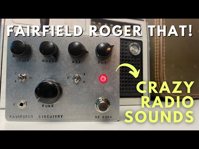 Fairfield Circuitry Roger That! Radio Noise in an Effect Pedal
