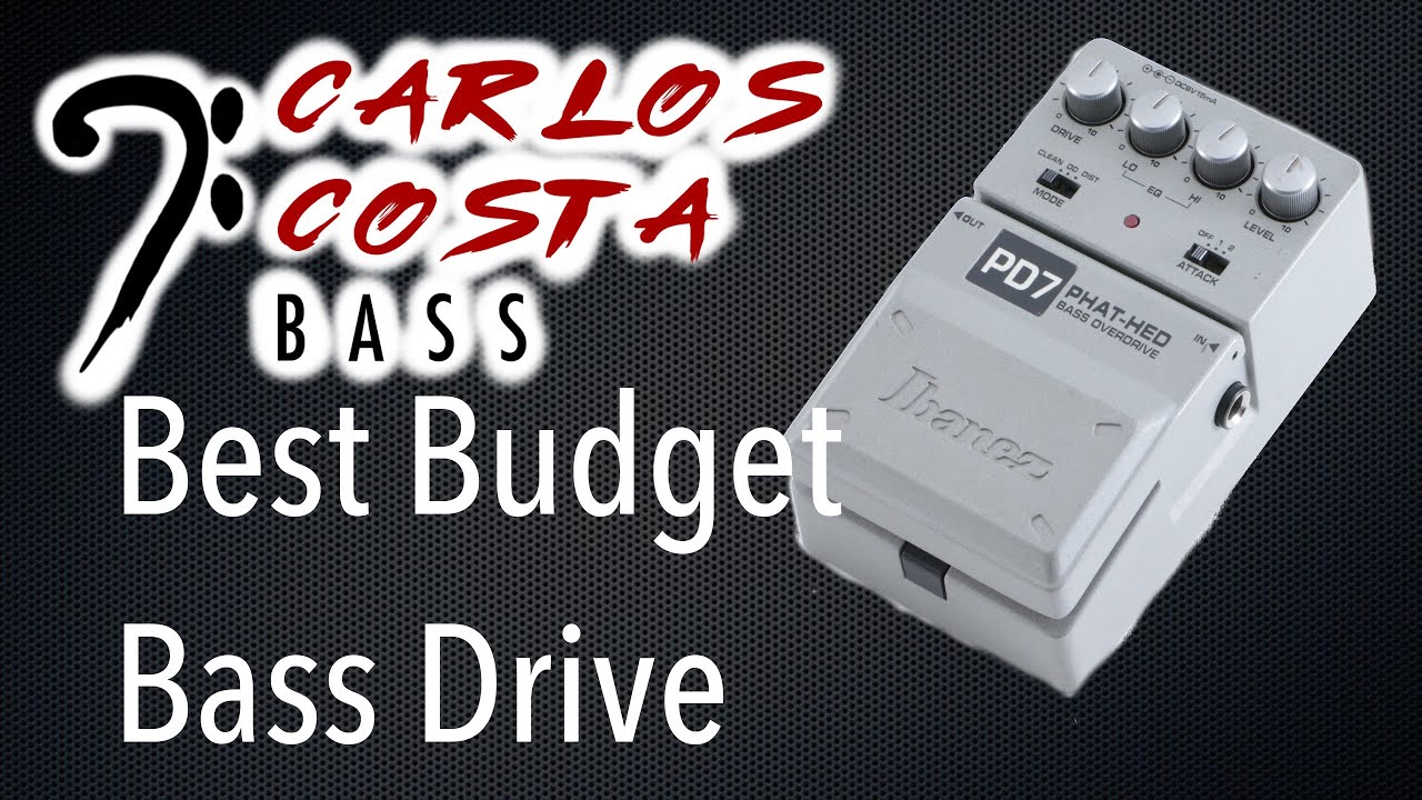 Ibanez PD7 Phat-Hed – The Best Budget Bass Overdrive? (Demo) - YouTube