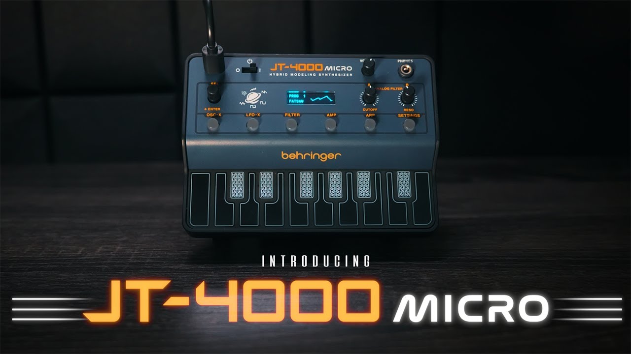 JT-4000 MICRO - Smallest Full Featured Synth in History? - YouTube