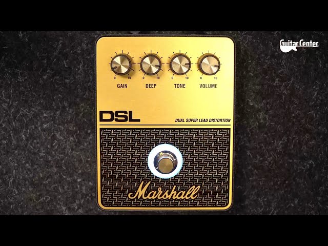 Marshall DSL Overdrive Pedal | TV Guitar Center - YouTube