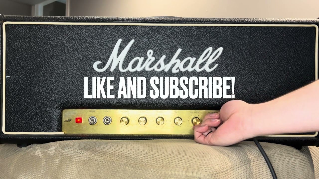 What Does a Marshall 1959 Super Lead Sound Like? - YouTube
