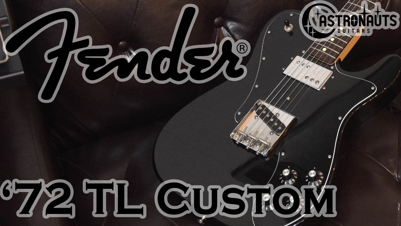 Fender Mexico '72 Telecaster Custom - YouTube