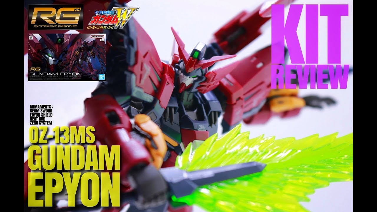 ガンプラレビュー：RG 38 1/144 ガンダムエピオン＃1】久しぶりのRG