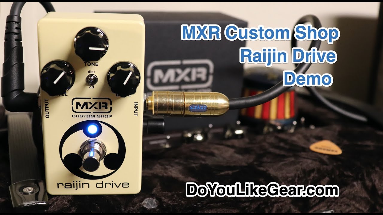 MXR® Raijin Drive - YouTube