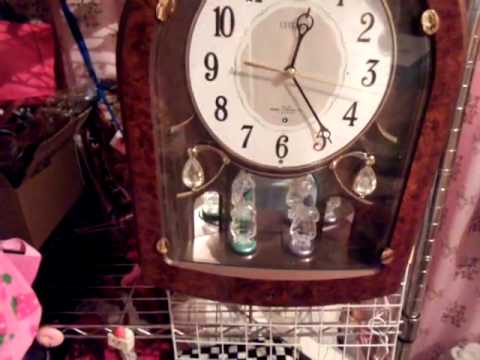 シチズンパルミューズドール からくり時計 - YouTube