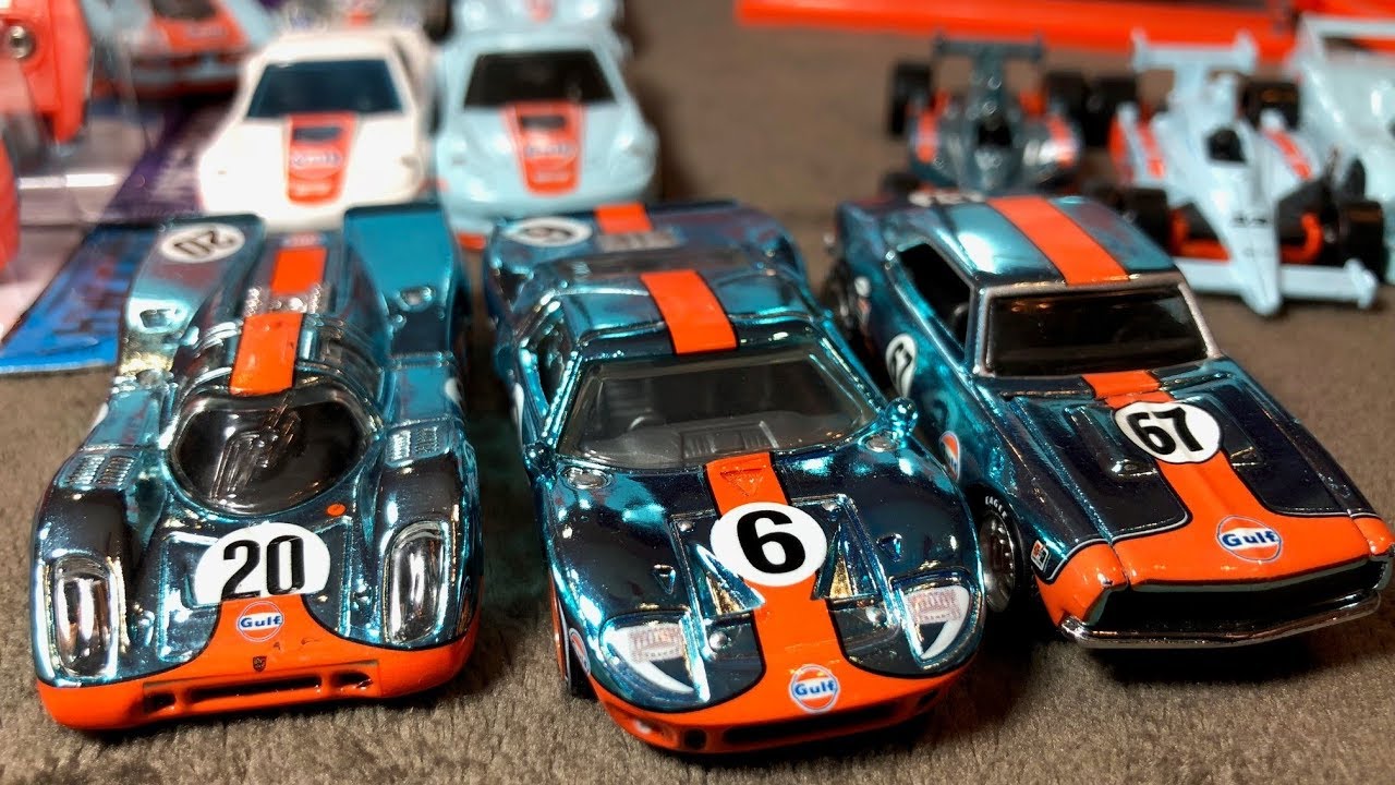 Hot Wheels GULF CARS! Past, Present & Future - All of them! - YouTube