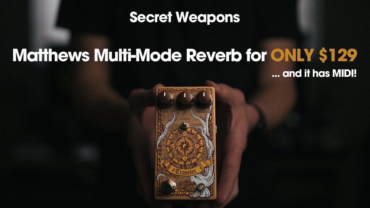 An ALL IN ONE Reverb for $129!? - Matthews Effects Traveler