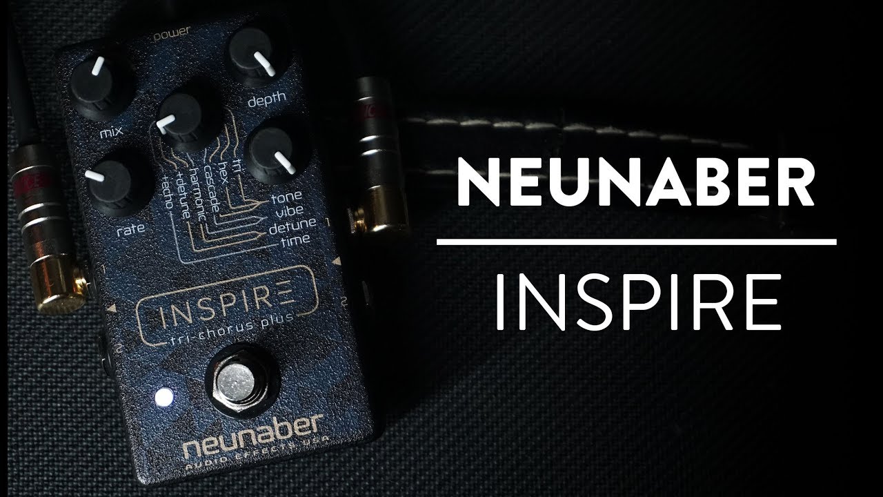 Riff And Run: Neunaber Inspire Tri-Chorus Plus Demo - YouTube
