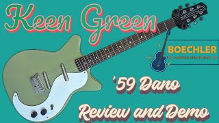 🍏 Keen Green '59 Dano Danelectro Deep Dive Review and Demo - YouTube