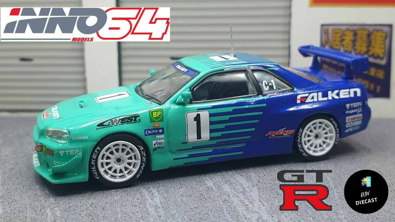 Nissan Skyline GT-R R34 Falken Super Taikyu 2001 Winner by Inno64
