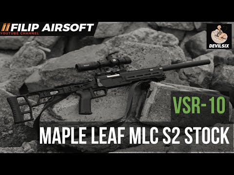 AIRSOFT JAPAN】Cool custom stock for TOKYO MARUI VSR-10!!【Maple