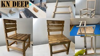簡単な椅子の作り方。I made a chair - YouTube