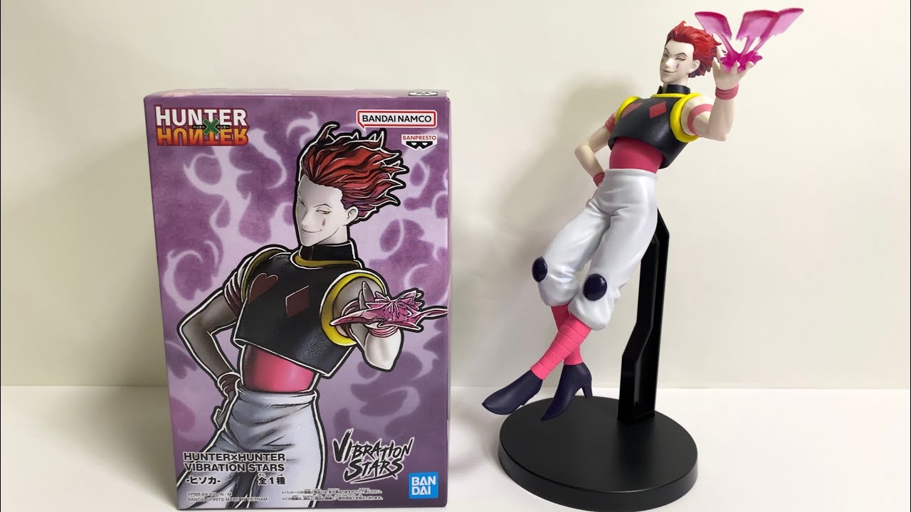 HUNTER×HUNTER HISOKA VIBRATION STARS Figure | Unboxing & Details