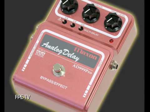 FPE-TV Maxon AD999 PRO Delay Effect Pedal - YouTube