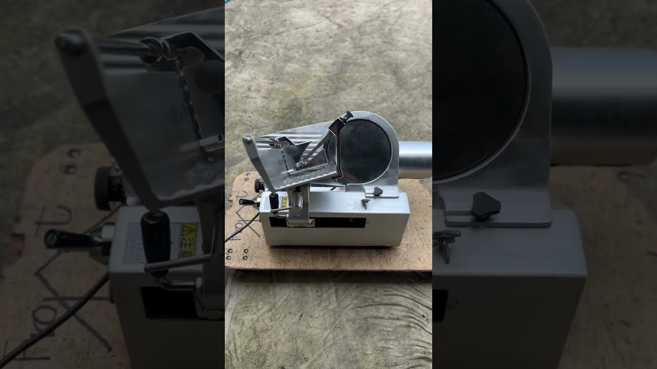 ☆ワタナベフーマック ミニデラックス ハムスライサー WMD 清掃動作