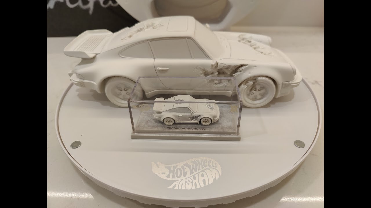 Mattel Creations Hot Wheels x Daniel Arsham Eroded Porsche 930