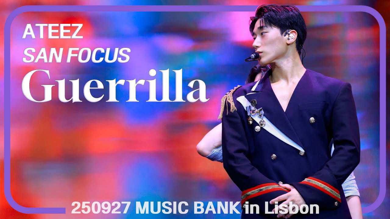 4K Fancam] Guerrilla – ATEEZ SAN Focus | 250927 MUSIC BANK in
