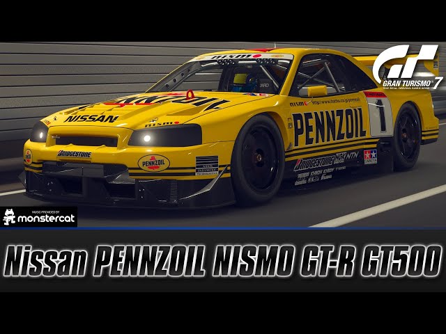Gran Turismo 7 - Nissan PENNZOIL NISMO GT-R GT500 | FULLY UPGRADED