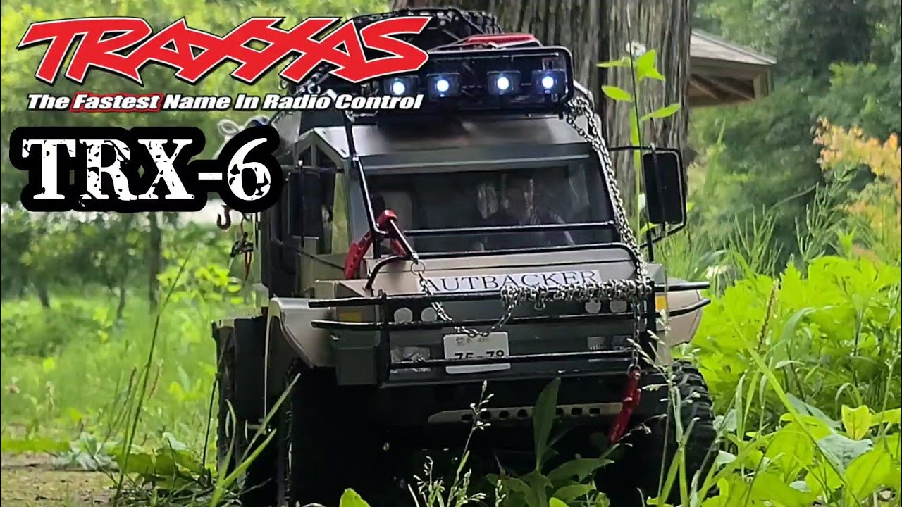 ラジコン クローラー 自作ボディー！アウトバッカー TRAXXAS TRX-6