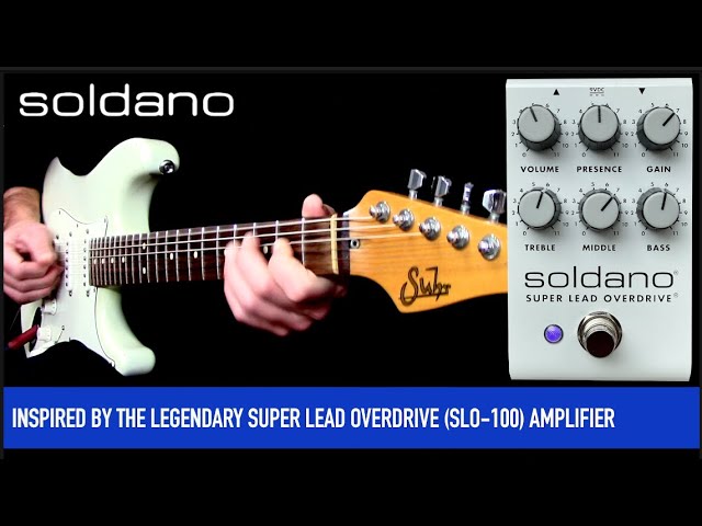 Soldano Super Lead Overdrive Pedal - YouTube