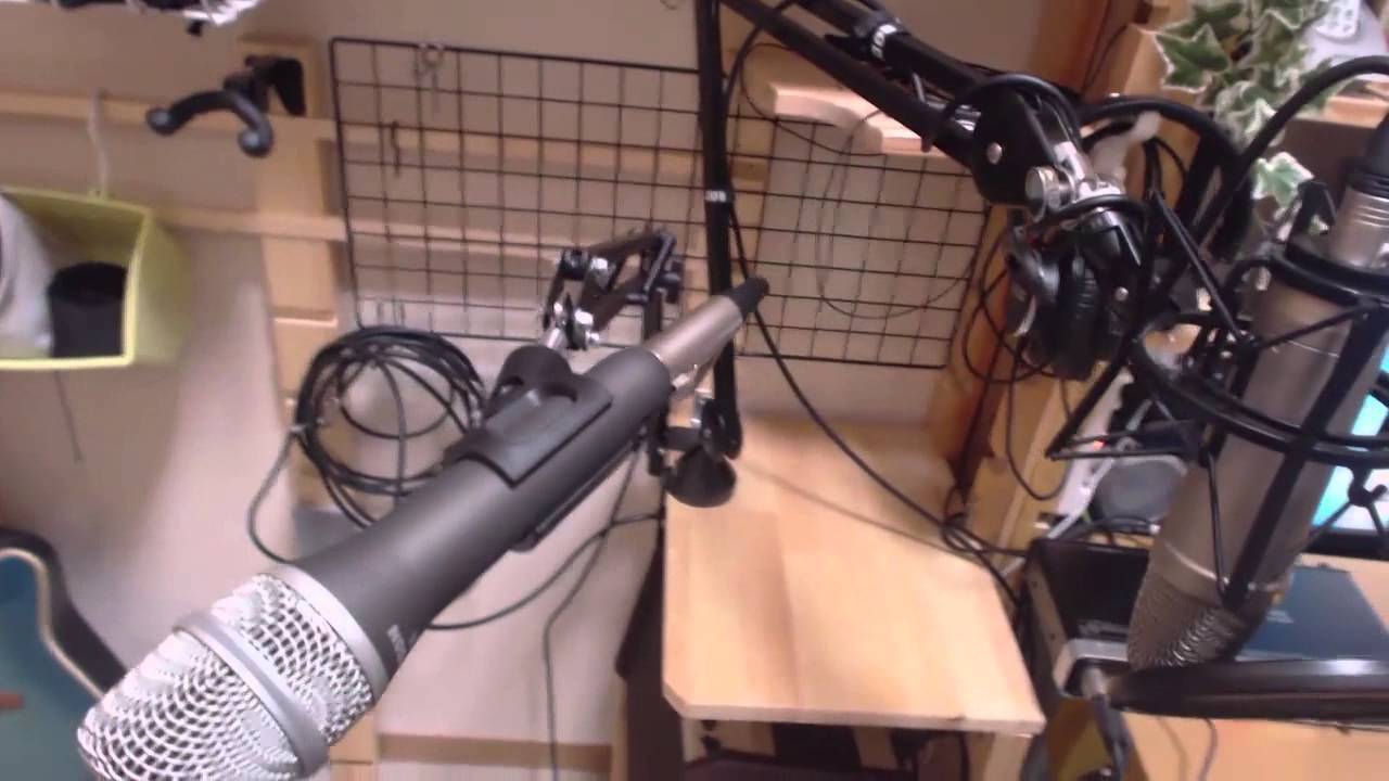 RODE ( ロード ) PSA1 Studio Arm クランプ式卓上マイクスタンドの使用