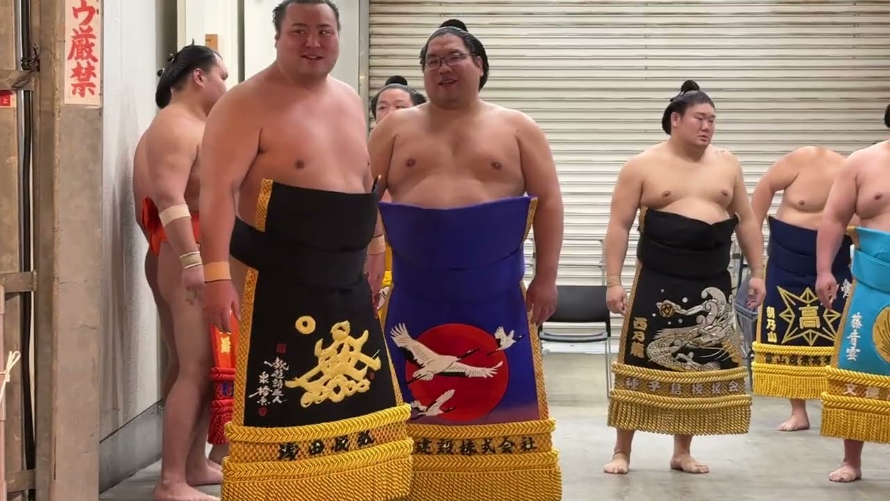 錦木 北の若 栃大海 十両土俵入りの舞台裏【大相撲令和7年11月場所】14