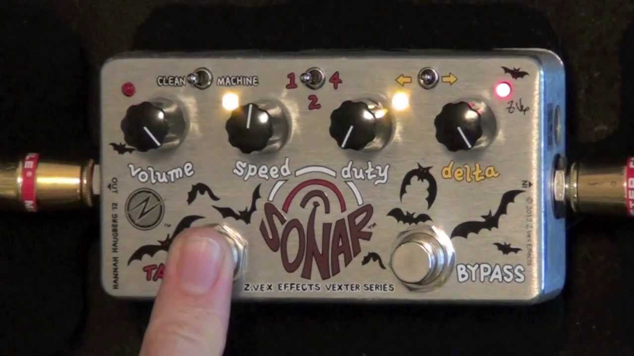 ZVex Sonar Review - BestGuitarEffects.com - YouTube