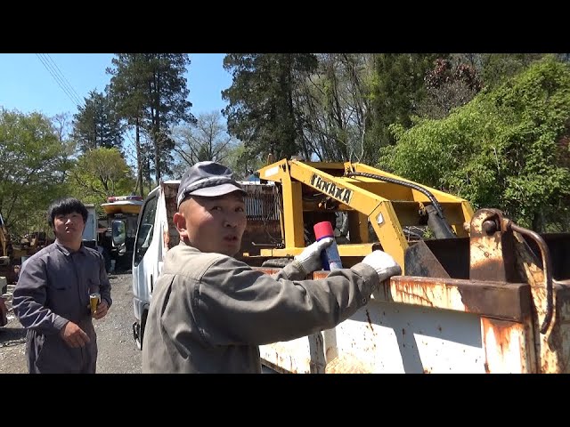 こぞうさんというミニショベル…田中製作所…MST150…桂田興業さんちの